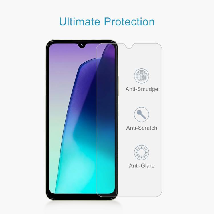 For Redmi 15C 4G 171.5mm 10pcs 0.26mm 9H 2.5D Tempered Glass Film
