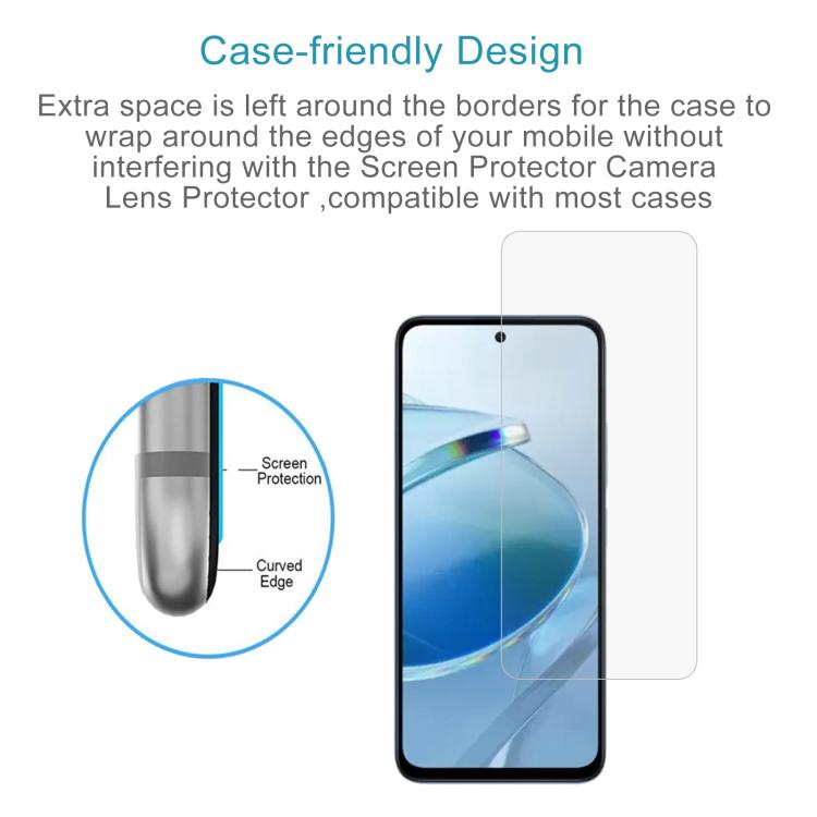 For Redmi 15C 5G 173.1mm 10pcs 0.26mm 9H 2.5D Tempered Glass Film