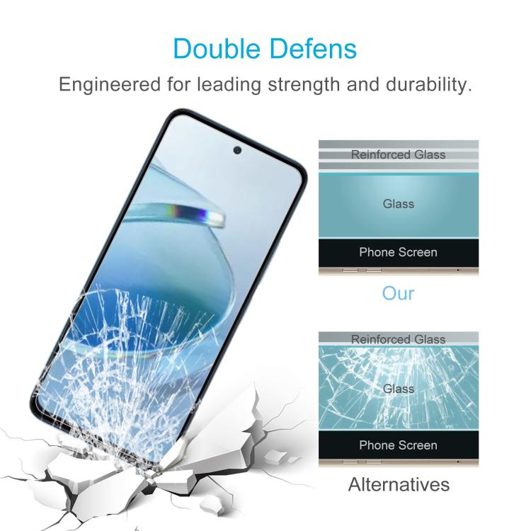 For Redmi 15C 5G 173.1mm 10pcs 0.26mm 9H 2.5D Tempered Glass Film