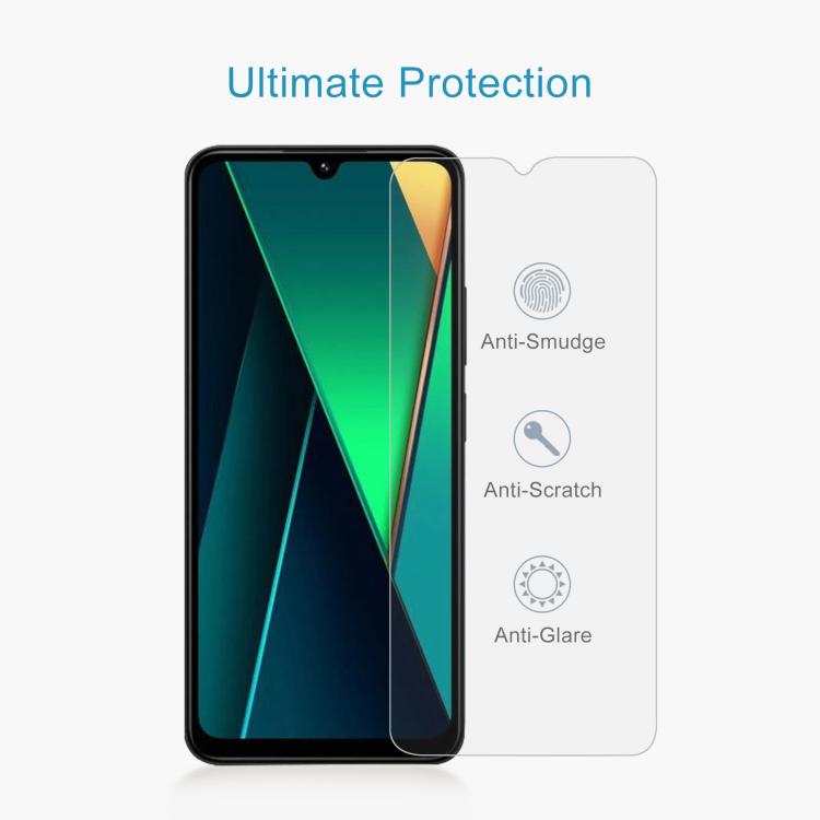 For Xiaomi Poco C85 4G 10pcs 0.26mm 9H 2.5D Tempered Glass Film