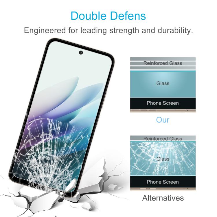 For Redmi 15 4G SEA 169.5mm 10pcs 0.26mm 9H 2.5D Tempered Glass Film