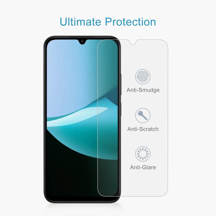 For Redmi 15C 5G Global 171mm 10pcs 0.26mm 9H 2.5D Tempered Glass Film
