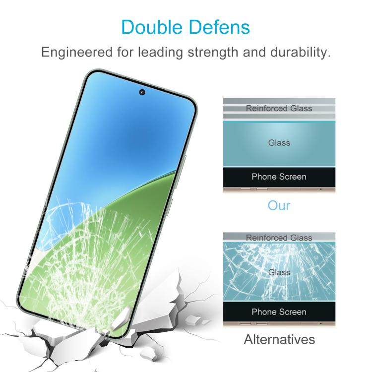 For Xiaomi 17 Pro 10pcs 0.26mm 9H 2.5D Tempered Glass Film