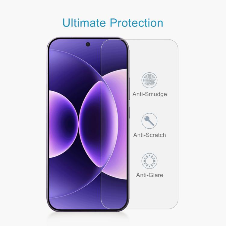 For Xiaomi 17 Pro Max 10pcs 0.26mm 9H 2.5D Tempered Glass Film