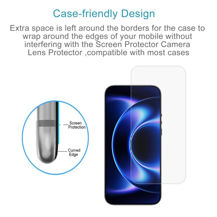 For Xiaomi 17 Ultra 10pcs 0.26mm 9H 2.5D Tempered Glass Film