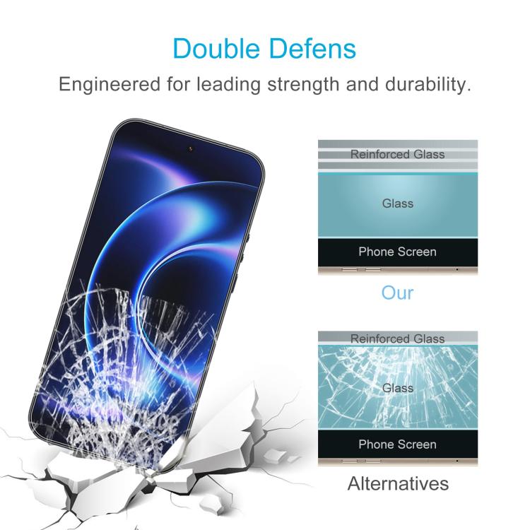 For Xiaomi 17 Ultra 10pcs 0.26mm 9H 2.5D Tempered Glass Film