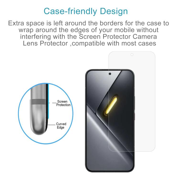 For Xiaomi Poco X8 Pro 5G 10pcs 0.26mm 9H 2.5D Tempered Glass Film