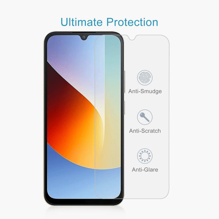 For Redmi A7 Pro 171mm / Poco C85x 5G 10pcs 0.26mm 9H 2.5D Tempered Glass Film