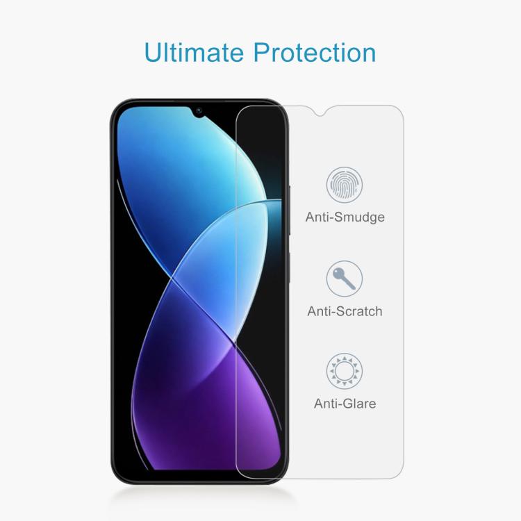 For Redmi R70 5G / R70m 5G 10pcs 0.26mm 9H 2.5D Tempered Glass Film