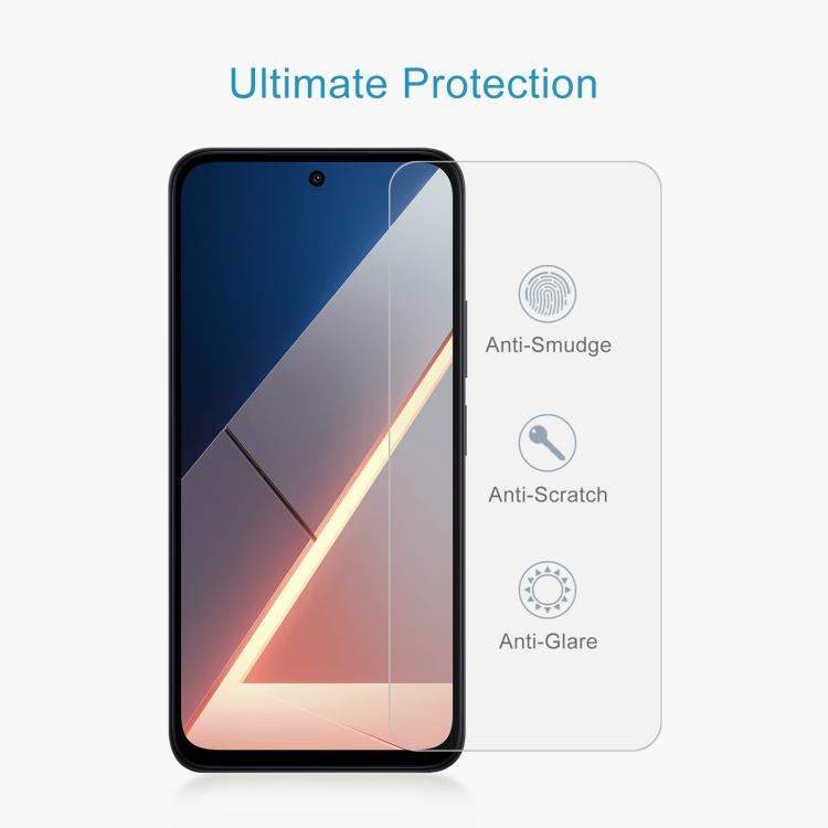 For Xiaomi Poco M8s 5G 10pcs 0.26mm 9H 2.5D Tempered Glass Film