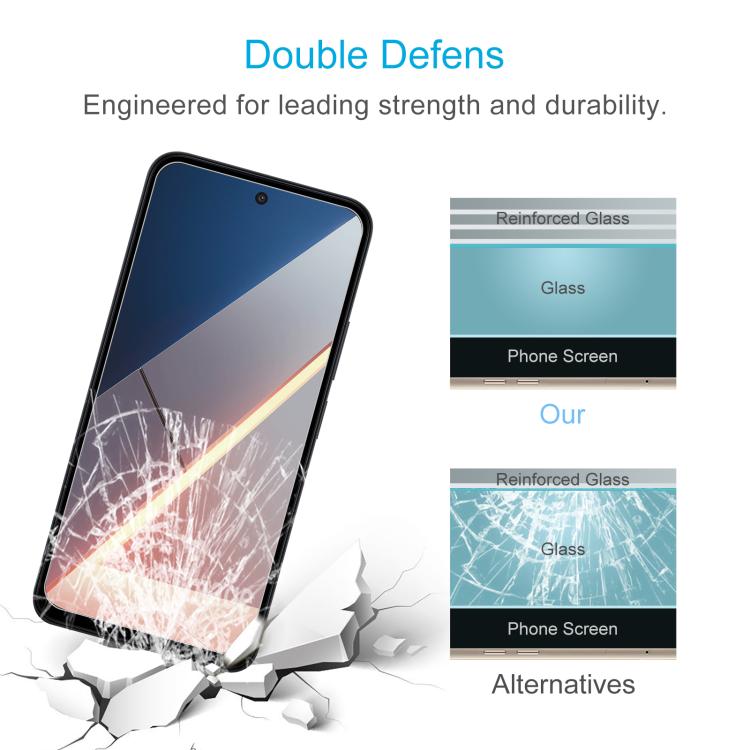 For Xiaomi Poco M8s 5G 10pcs 0.26mm 9H 2.5D Tempered Glass Film