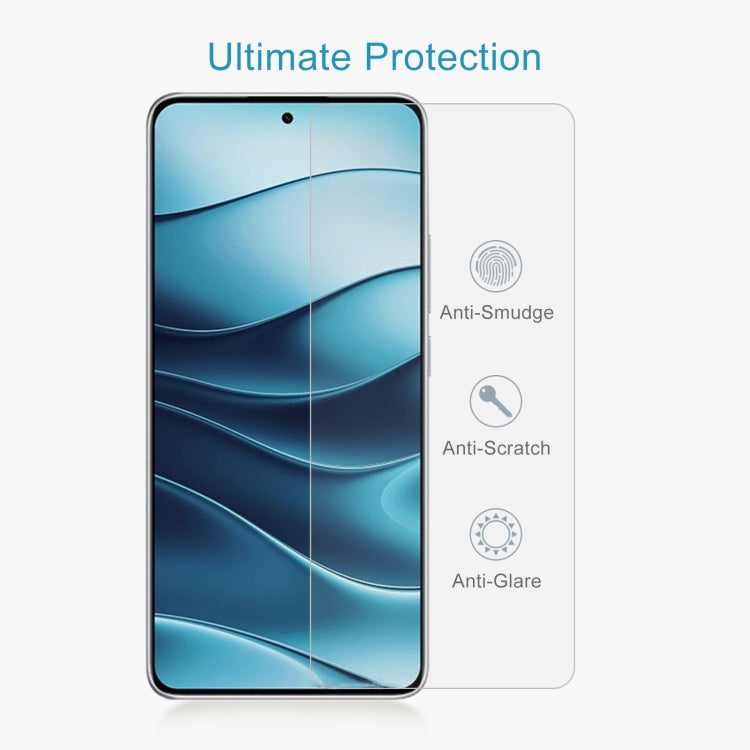 For Xiaomi Redmi Note 14 5G 50pcs 0.26mm 9H 2.5D Tempered Glass Film