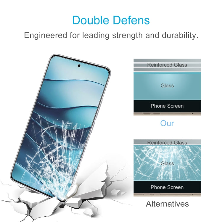 For Xiaomi Redmi Note 14 4G 50pcs 0.26mm 9H 2.5D Tempered Glass Film