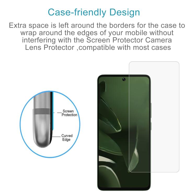 For Xiaomi Poco M7 Pro 5G 50pcs 0.26mm 9H 2.5D Tempered Glass Film