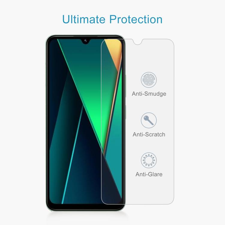 For Xiaomi Redmi 14C 5G 50pcs 0.26mm 9H 2.5D Tempered Glass Film