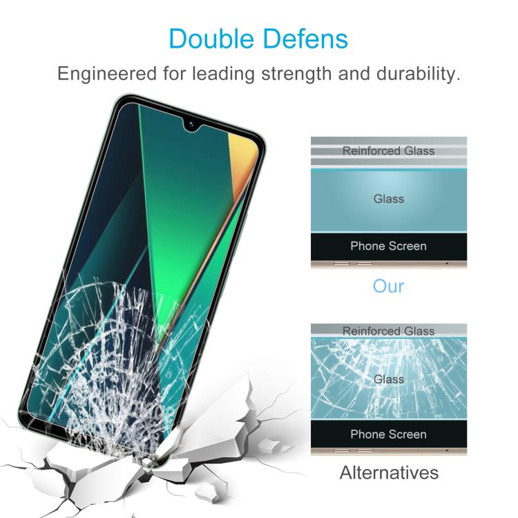 For Xiaomi Redmi 14C 5G 50pcs 0.26mm 9H 2.5D Tempered Glass Film