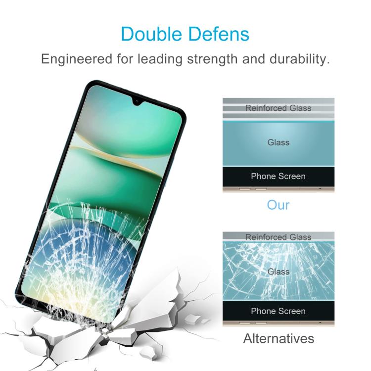For Xiaomi Redmi A5 4G 173.3mm 50pcs 0.26mm 9H 2.5D Tempered Glass Film