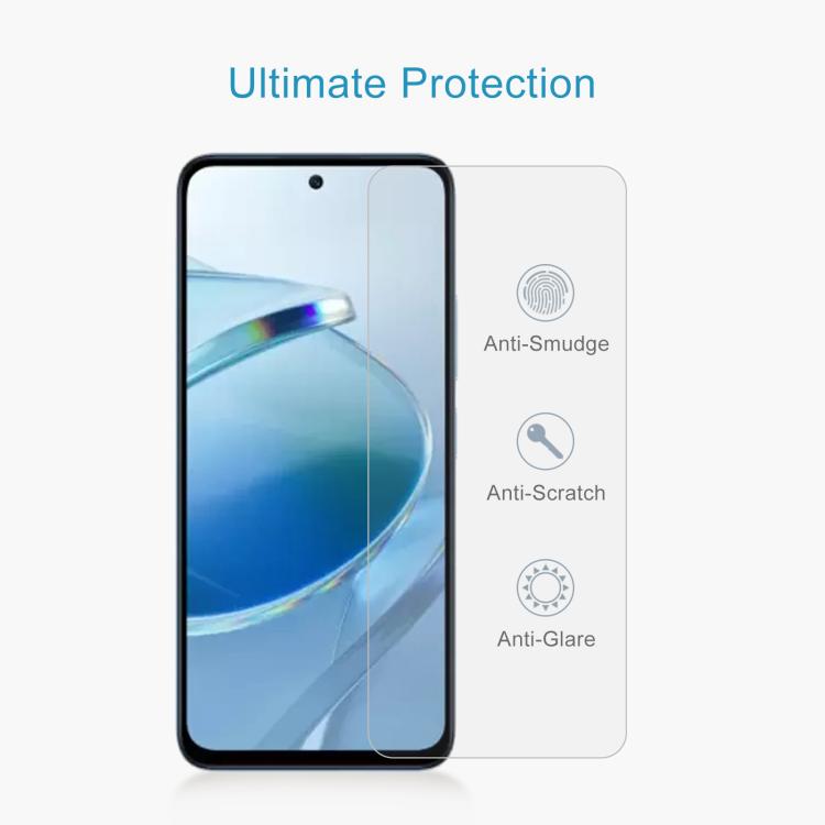 For Redmi 15C 5G 173.1mm 50pcs 0.26mm 9H 2.5D Tempered Glass Film