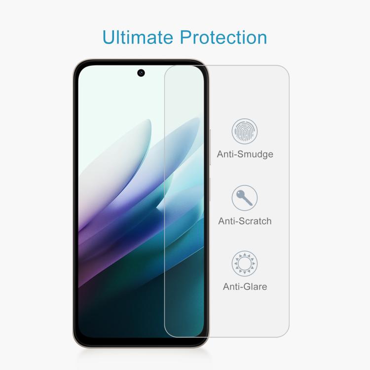For Redmi 15 4G SEA 169.5mm 50pcs 0.26mm 9H 2.5D Tempered Glass Film