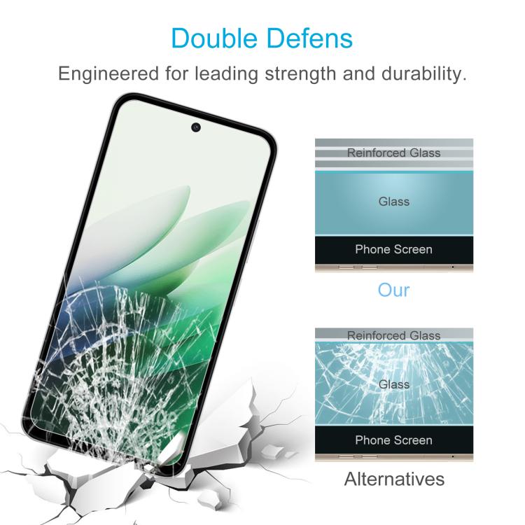 For Redmi Note 15R 50pcs 0.26mm 9H 2.5D Tempered Glass Film