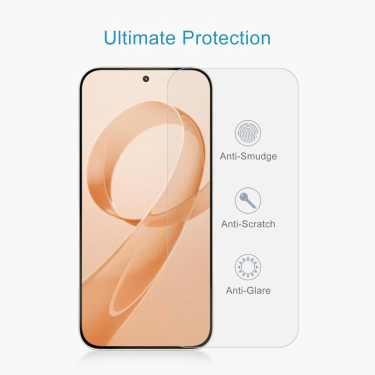 For Redmi K90 Pro Max / Champion Edition 50pcs 0.26mm 9H 2.5D Tempered Glass Film