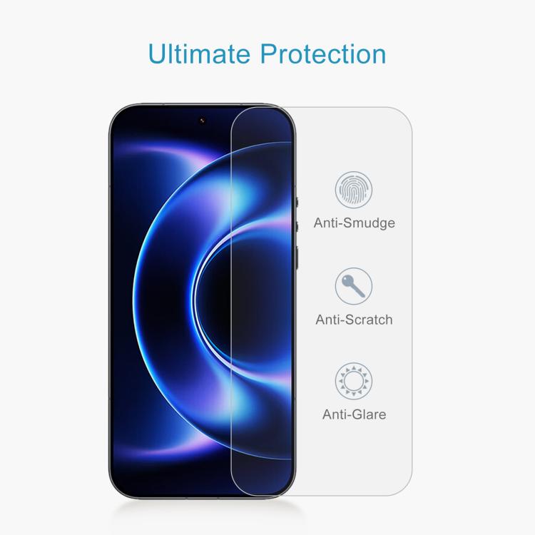 For Xiaomi 17 Ultra 50pcs 0.26mm 9H 2.5D Tempered Glass Film