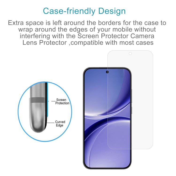 For Redmi Turbo 5 5G 50pcs 0.26mm 9H 2.5D Tempered Glass Film