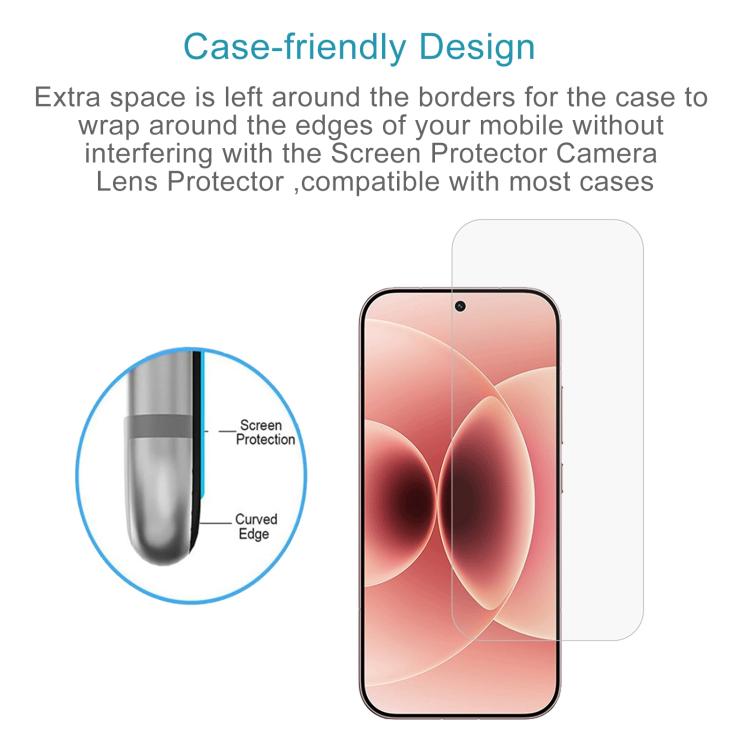 For Xiaomi 17T 5G 50pcs 0.26mm 9H 2.5D Tempered Glass Film