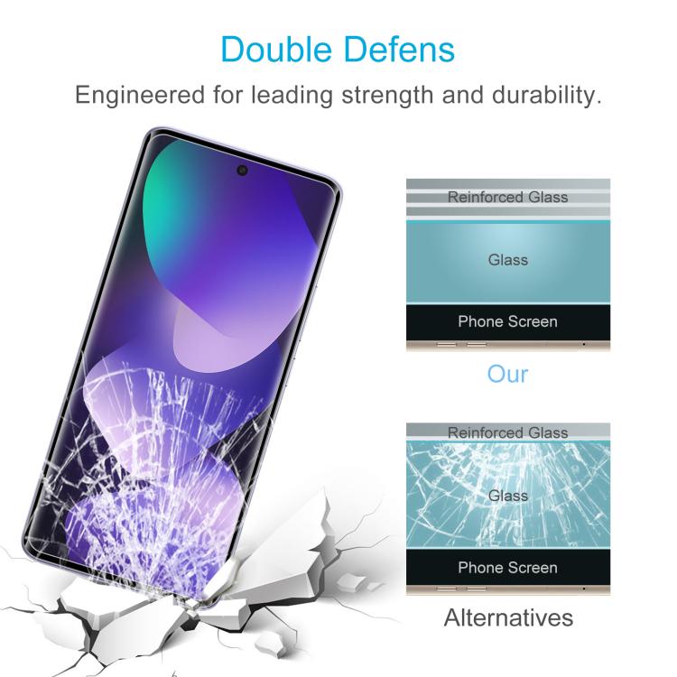 For Redmi Note 15 Special 5G 50pcs 0.26mm 9H 2.5D Tempered Glass Film