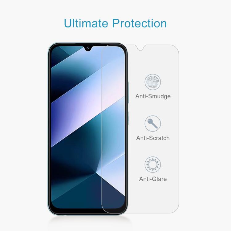 For Xiaomi Poco C85x 5G 50pcs 0.26mm 9H 2.5D Tempered Glass Film