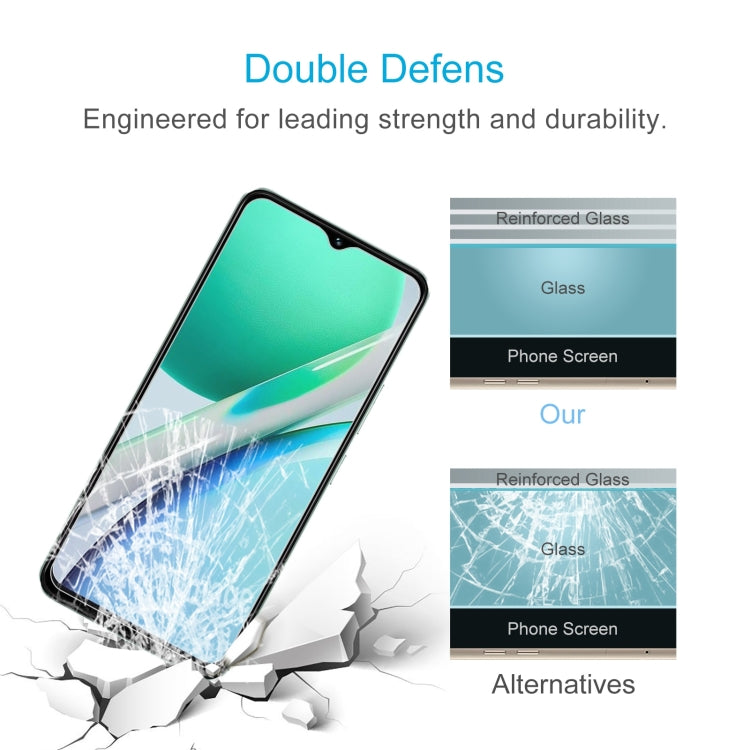 For vivo Y36t 4G / Y28s / T3 Lite 0.26mm 9H 2.5D Tempered Glass Film