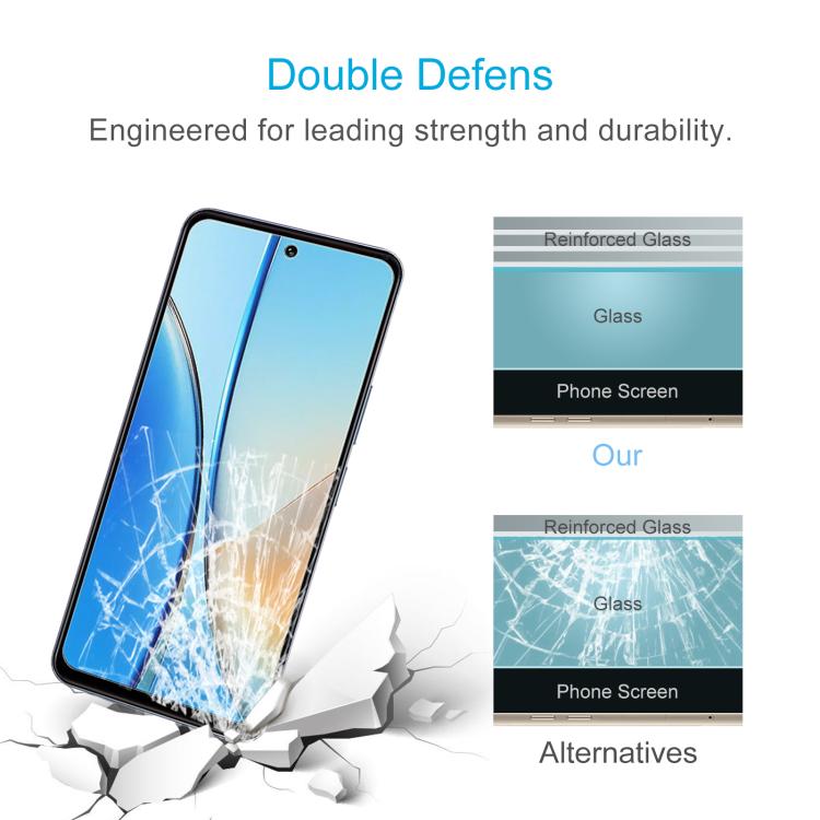 For vivo Y29 5G / 4G 0.26mm 9H 2.5D Tempered Glass Film