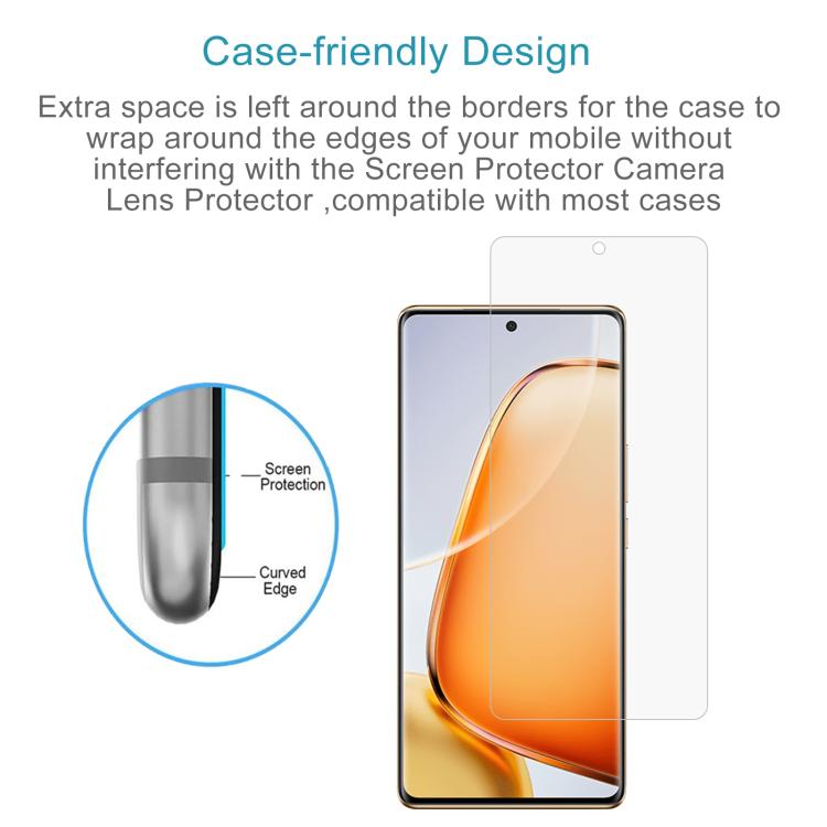 For vivo Y200 4G 0.26mm 9H 2.5D Tempered Glass Film
