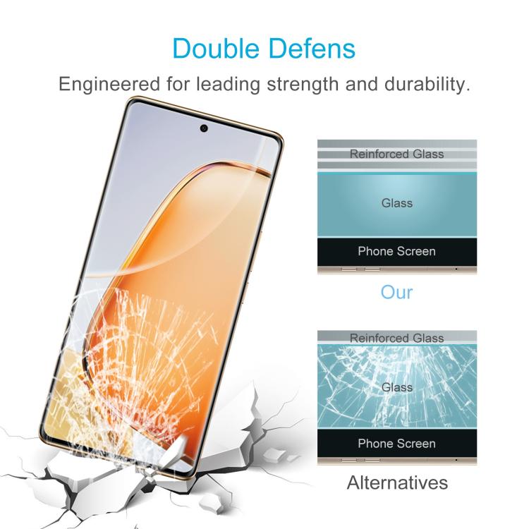 For vivo Y200 4G 0.26mm 9H 2.5D Tempered Glass Film