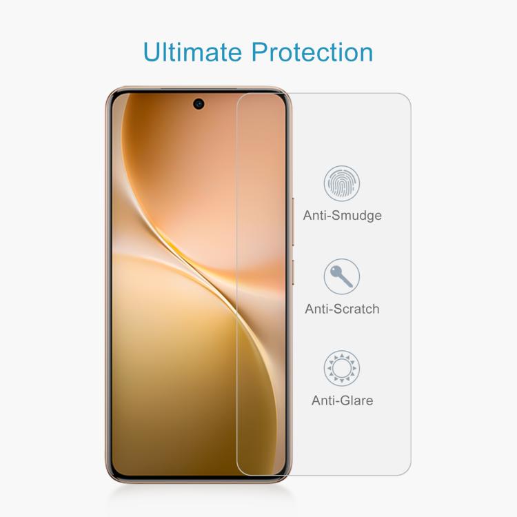 For vivo Y60 5G 10pcs 0.26mm 9H 2.5D Tempered Glass Film