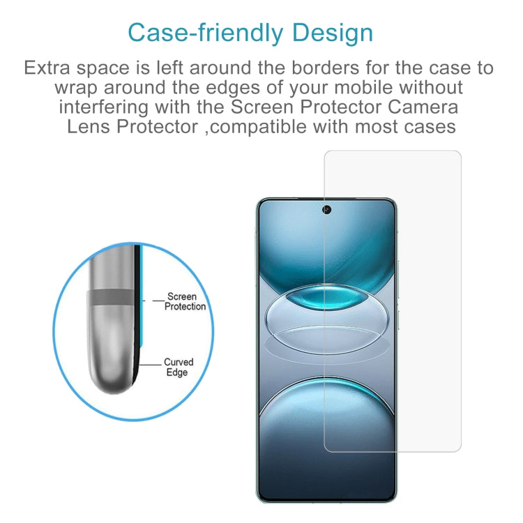 For vivo X100s / Y300 Pro 10pcs 0.26mm 9H 2.5D Tempered Glass Film