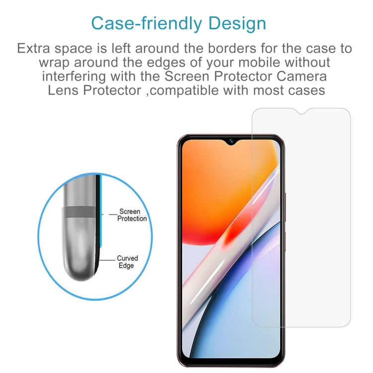 For vivo Y18s / Y37m 5G 10pcs 0.26mm 9H 2.5D Tempered Glass Film