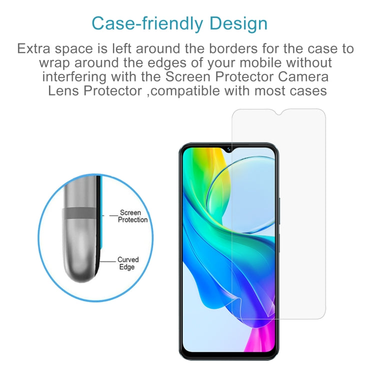 For vivo Y18t / Y18i 10pcs 0.26mm 9H 2.5D Tempered Glass Film