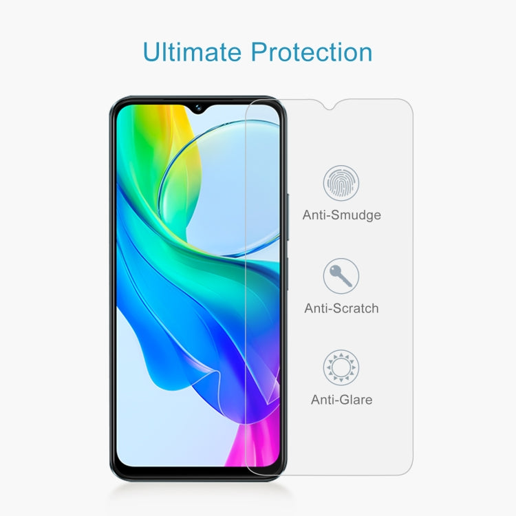 For vivo Y18t / Y18i 10pcs 0.26mm 9H 2.5D Tempered Glass Film