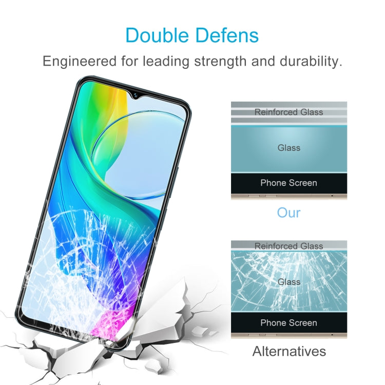 For vivo Y18t / Y18i 10pcs 0.26mm 9H 2.5D Tempered Glass Film