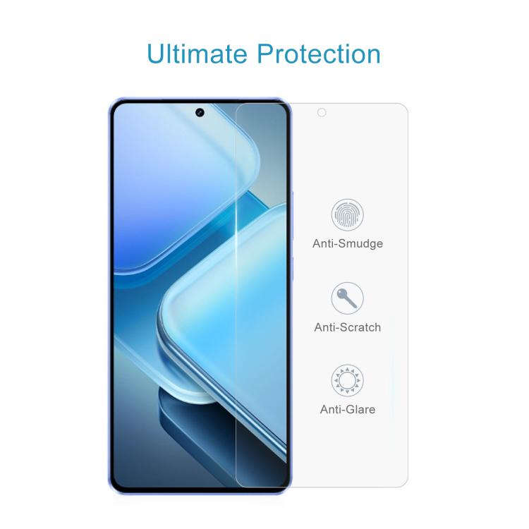 For vivo iQOO Neo 10R 10pcs 0.26mm 9H 2.5D Tempered Glass Film