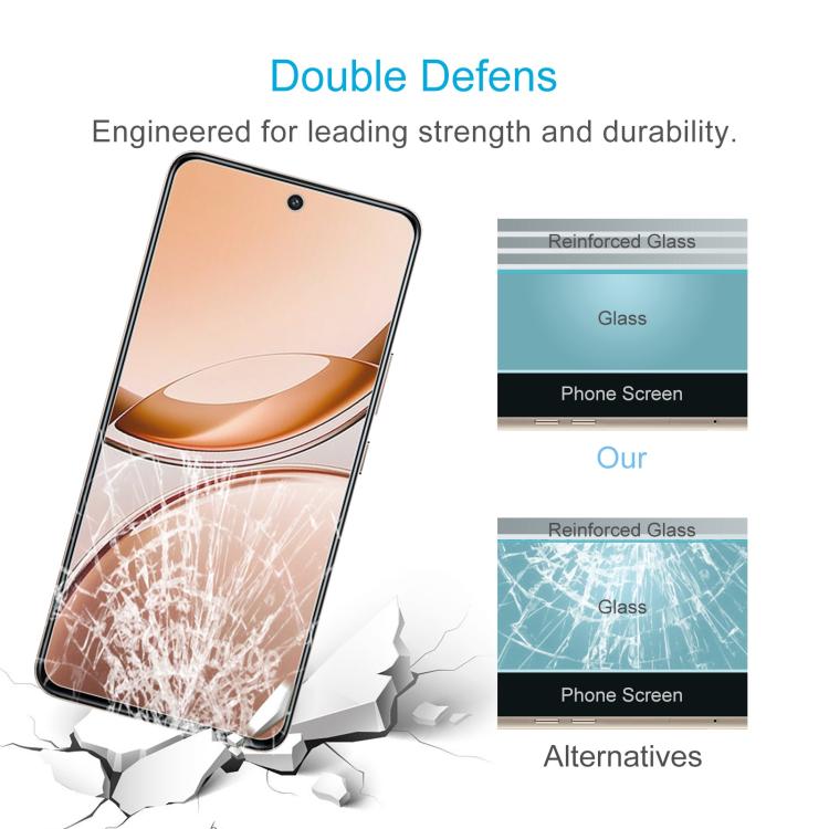 For vivo V50 Lite 4G 10pcs 0.26mm 9H 2.5D Tempered Glass Film