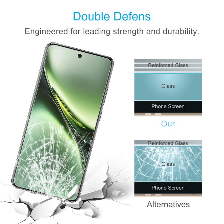 For vivo X200s 10pcs 0.26mm 9H 2.5D Tempered Glass Film