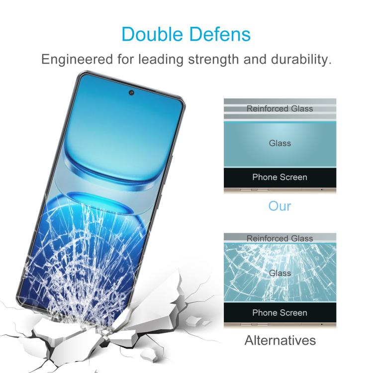 For vivo iQOO Z10 Turbo Pro / Z10 Turbo 10pcs 0.26mm 9H 2.5D Tempered Glass Film