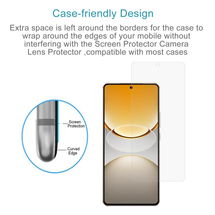 For vivo Y300 GT 10pcs 0.26mm 9H 2.5D Tempered Glass Film