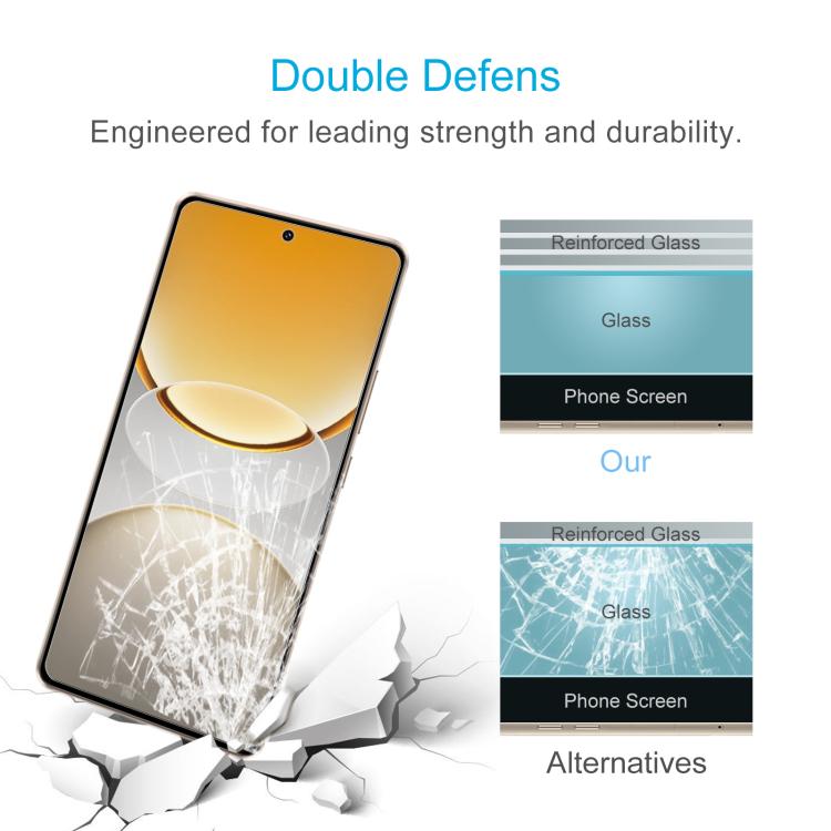 For vivo Y300 GT 10pcs 0.26mm 9H 2.5D Tempered Glass Film
