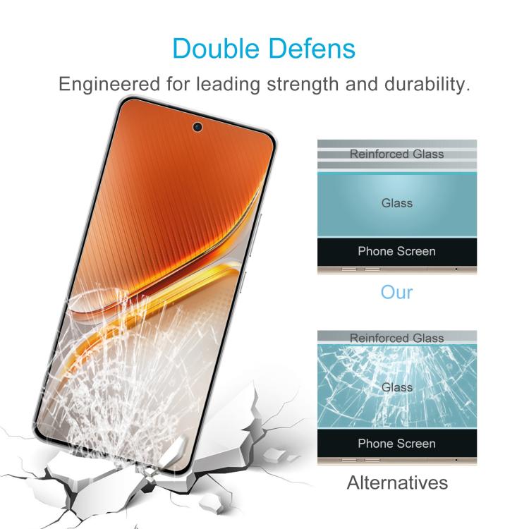 For vivo iQOO Neo 10 5G 10pcs 0.26mm 9H 2.5D Tempered Glass Film