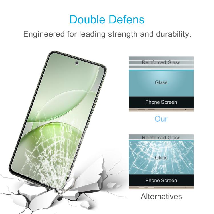 For vivo Y400 5G 10pcs 0.26mm 9H 2.5D Tempered Glass Film