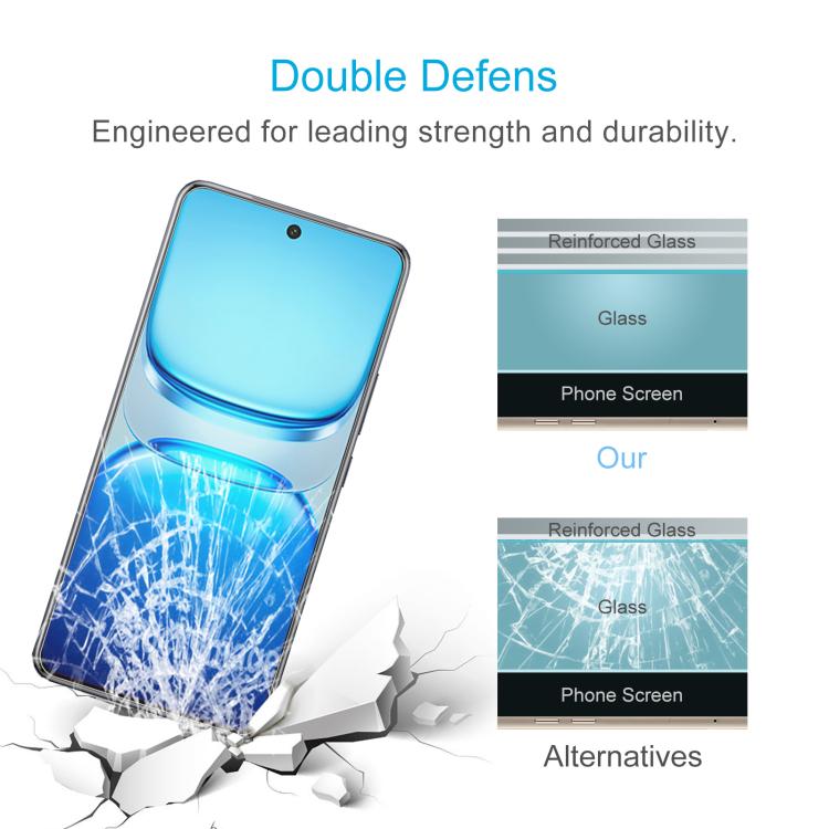 For vivo iQOO Z10R 10pcs 0.26mm 9H 2.5D Tempered Glass Film