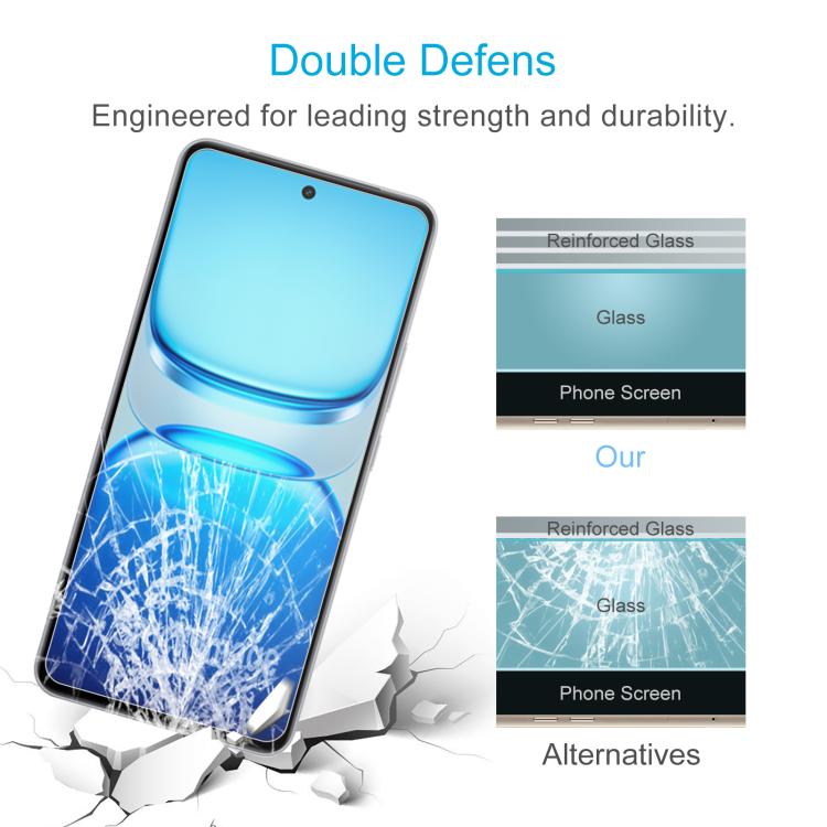 For vivo iQOO Z10 Lite 4G 10pcs 0.26mm 9H 2.5D Tempered Glass Film
